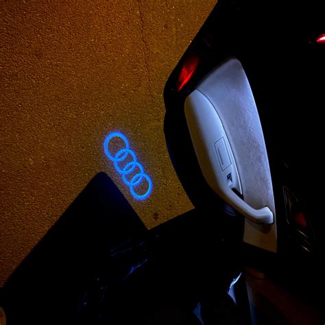 Audi 4 Rings Logo Projectot Lights Nr08 Quantity 1 2 Logo Films 2