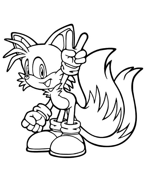 Knuckles Sonic Coloring Sheet - coloring pages