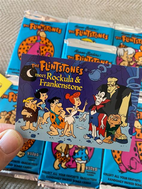 Cardz 1993 Hanna Barbera The Flintstones Sealed Trading Card Etsy