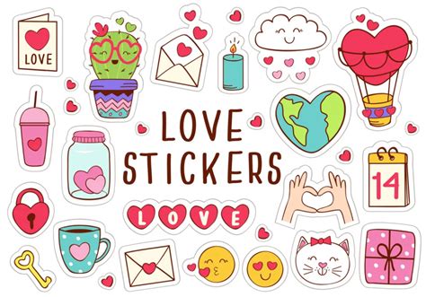 Love Stickers Wanda Tech