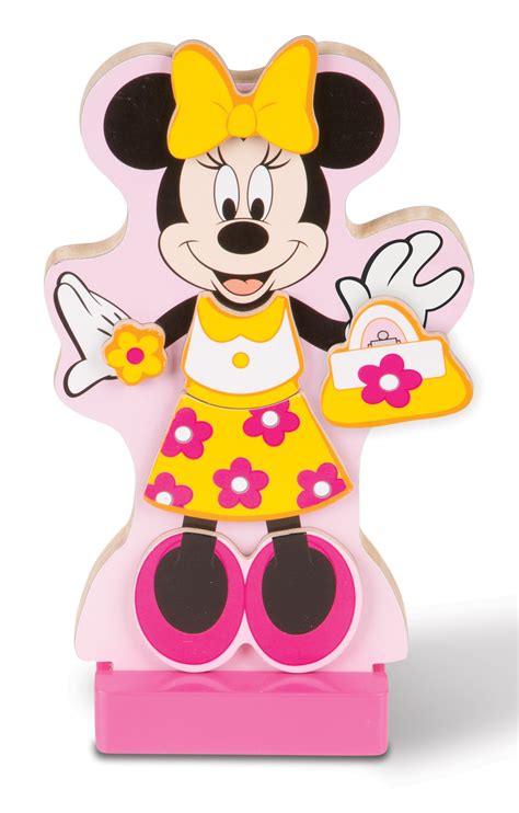 Magnetic dress up dolls amazon. Melissa & Doug Disney Minnie Mouse Magnetic Dress-Up ...