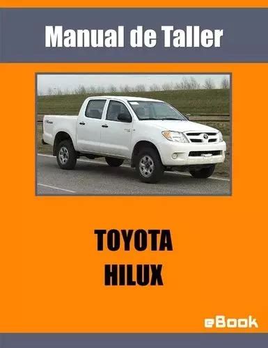 Manual Taller Toyota Hilux Mecanica Automotriz Diagrama Mercadolibre