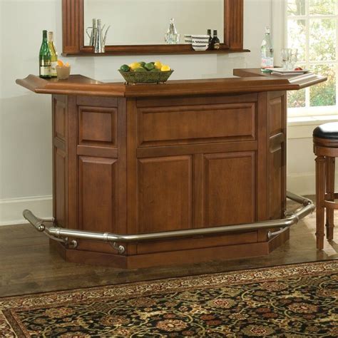 American Heritage Augusta Bar With Wine Storage And Reviews Wayfair