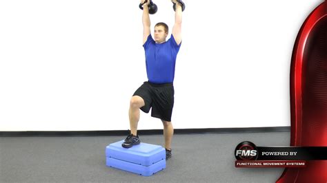 Single Leg Supported Kb Press Functional Movement Systems
