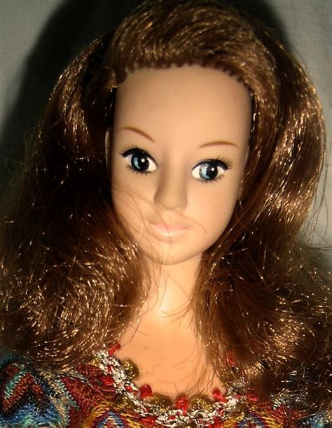 Close Up Of 135 Vinyl High Fashion Lina Doll Japan 1968 69 By
