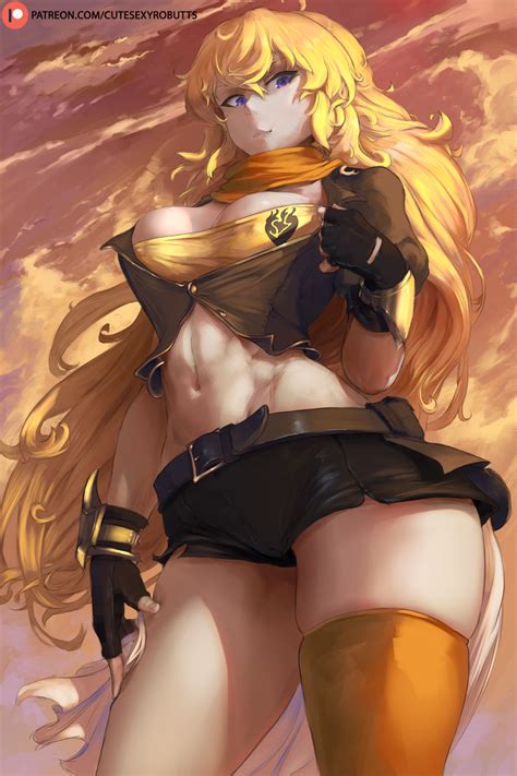 Yang Xiao Long From Rwby By Cutesexyrobutts Hentai Foundry