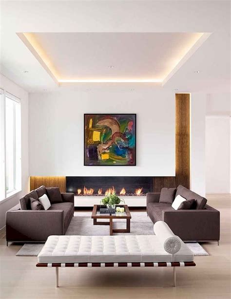75 Minimalist Living Room Design Ideas Ceiling