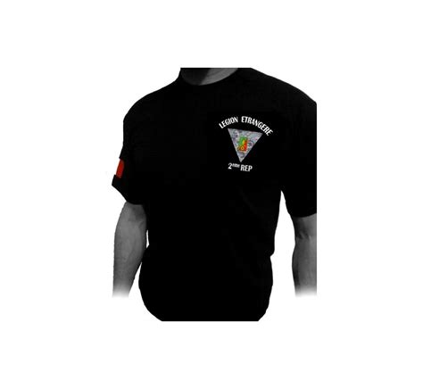 Tee Shirt 2eme Rep Régiment Etranger Parachutistes