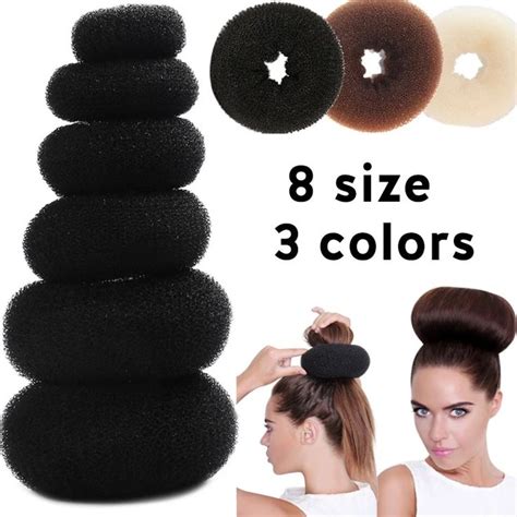 Hair Bun Maker Donut Magic Foam Sponge Easy Big Ring Hair Bun Maker