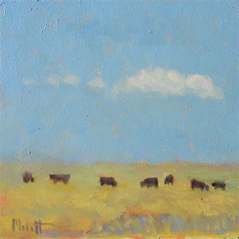 Painting Daily Heidi Malott Original Art Texas Cattle Ranch