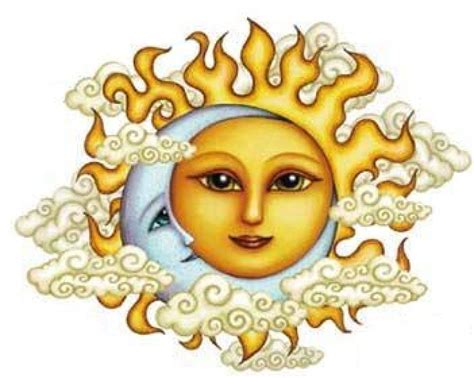 Laminas Para Decoupage 3 Arte Solar Sol Luna Sol Luna Y Estrellas