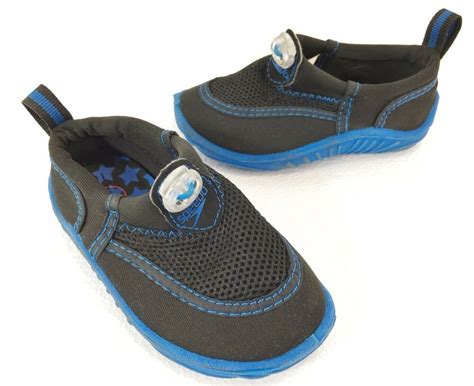 Speedo Baby Water Shoes Toddler S 5 6 Waterproof Black And Blue Ebay