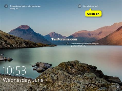 Rate Windows Spotlight Background Images On Lock Screen In Windows 10