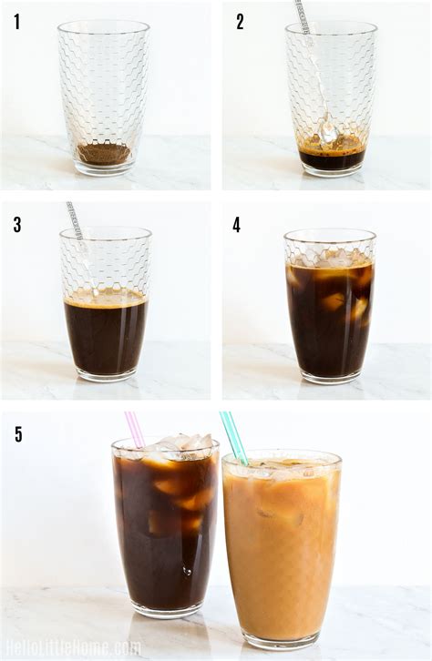 Instant Iced Coffee Quick Easy Recipe Hello Little Home