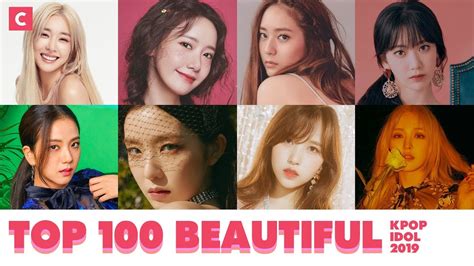 Top 100 Beautiful Kpop Idol 2019 Youtube
