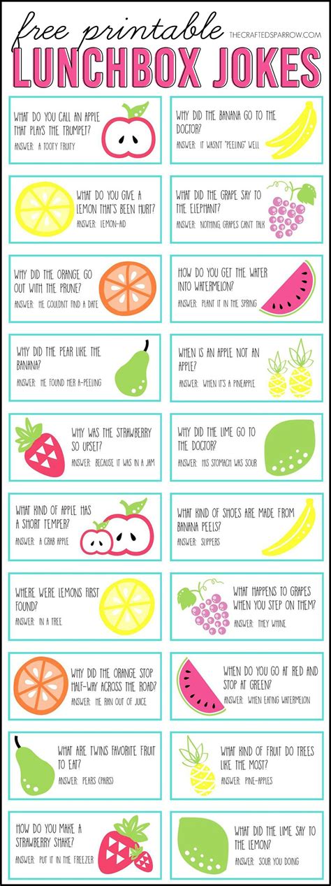 Printable Lunchbox Notes