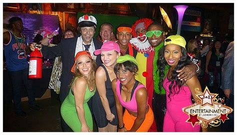 Our Fabulous Cast From The In Living Color Themed Event At The House