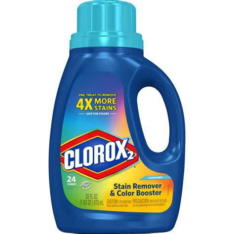 Clorox 2 For Colors Stain Remover And Color Brightener Clean Linen