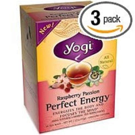Yogi Raspberry Passion Tea Perfect Energy 3 Pack Want To Know