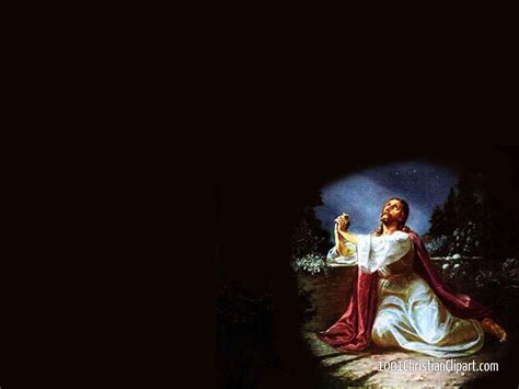 Jesus Praying At Gethsemane 1001 Christian Clipart