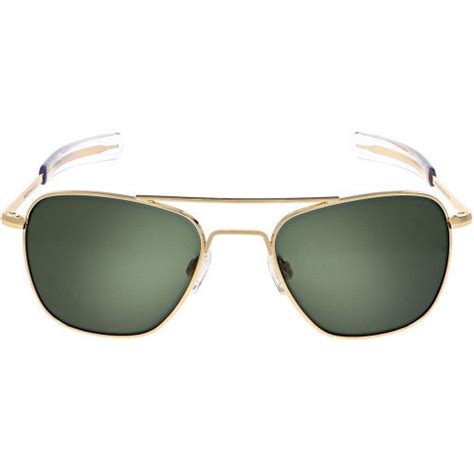 Randolph Aviator Sunglasses 23k Gold Agx Lens