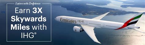 Many offer rewards that can be redeemed for cash back, or for rewards at companies like disney, marriott, hyatt, united or southwest airlines. Earn Triple Emirates Skywards Miles for stays at IHG Hotels Worldwide - Frequent Flyer Bonuses