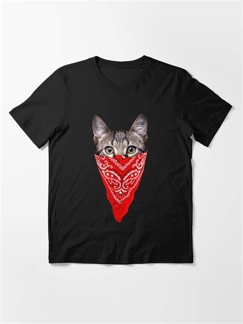 Gangster Cat T Shirt For Sale By Clingcling Redbubble Cat T