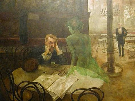 The Absinthe Drinker By Viktor Oliva Primordial Arts Absinthe Fairy