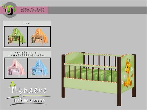 The Sims Resource Aura Crib Decor