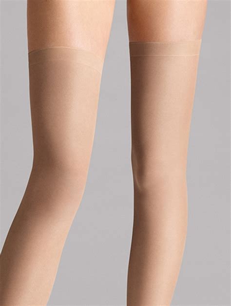 Wolford Fatal 15 Seamless Stay Up Exclusief Online Wolford Bij Beenmodenl 28045