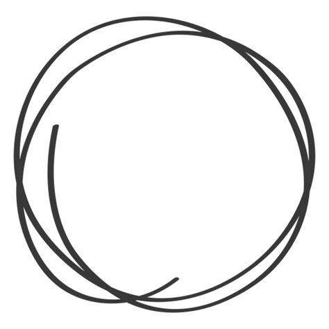 Hand Drawn Circle Vector