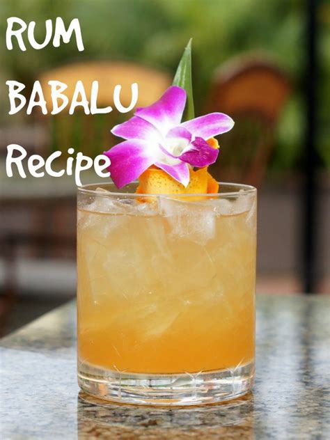 Master cocktail list and downloadable pdf updated: Rum Babalu Cocktail Recipe + Must Have Cocktail Shakers ...