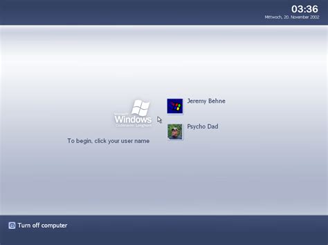 Windows Longhorn Build 3718 Logon Screen By Jjb22052000 On Deviantart