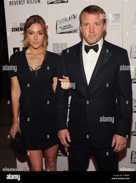 Director Guy Ritchie And His Wife Jacqui Ainsley Arrive For The Th