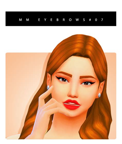 Maxis Match Eyebrows 07 Sims 4 Cc Skin Sims 4 Mm Cc Sims 4 Game