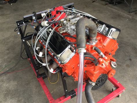 Chevrolet 454 4 Bolt Big Block Running Engine Bbc Jpw4073884 Just Parts