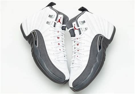 Air Jordan 12 White Dark Grey Release Date Jordans