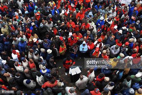 South African Municipal Workers Union Photos And Premium High Res