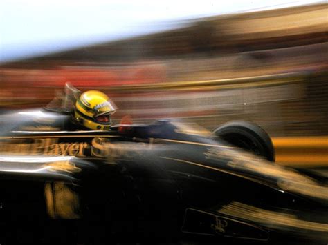 Ayrton Senna Lotus F1 En Estado Puro