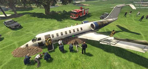 Plane Crash At The Golf Club Menyoo Gta5