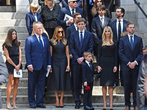 Ivana Trump Funeral Pictures Ivanka Eric Don Jr Lead Mourning