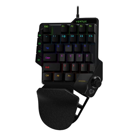 Vertux Combat Quick Strike One Handed Gaming Keypad With Joystick