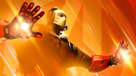 Fortnite Raptor Iron Man Avengers Endgame Wallpaper 4k