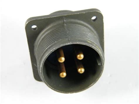 New Amphenol 4 Pin Industrial Connector Part 22 22pr Ebay