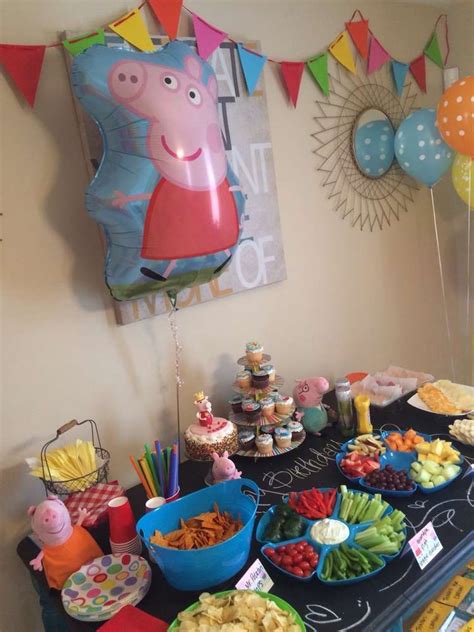 Karmins Peppa Pig Party Peppa Pig Birthday Party