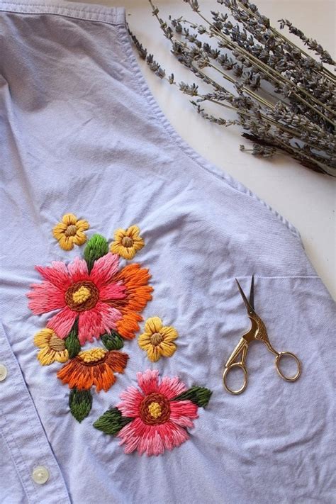 How To Embroider A Shirt By Hand How To Embroider Letters On A Shirt