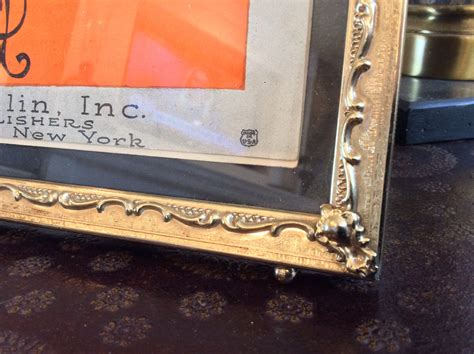 Mid Century 11x14 Gold Tone Frame With Interchangeable Vintage Etsy