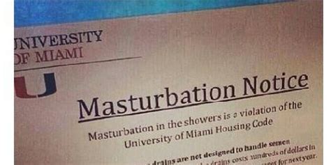 Fake Letters Warning Students Not To Masturbate In Dorm Showers