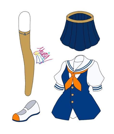 Yunstdere Standard Uniform By Kawaiisugarrose Yandere