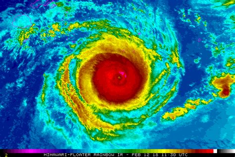 powerful tropical cyclone gita strikes tonga